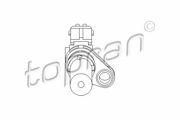 Topran 302 650 Camshaft position sensor 302650