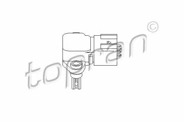 Topran 302 657 Sensor, intake manifold pressure 302657
