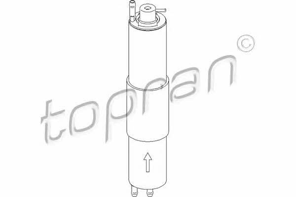 Topran 500 740 Fuel filter 500740