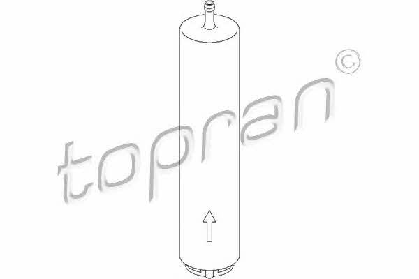 Topran 500 898 Fuel filter 500898