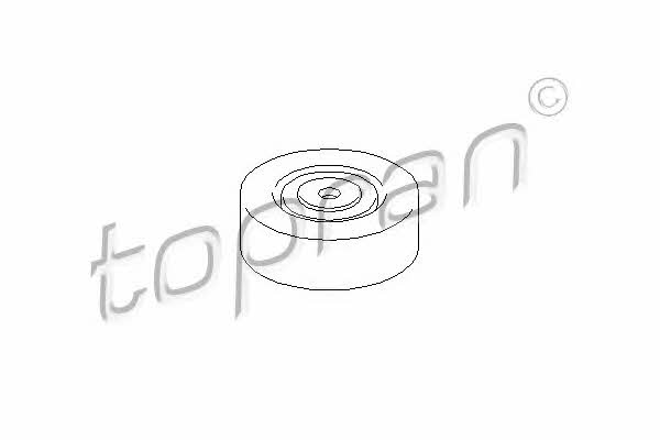 Topran 500 260 V-ribbed belt tensioner (drive) roller 500260