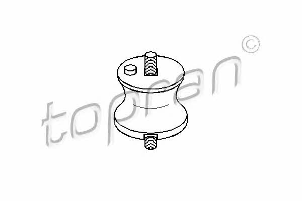 Topran 500 287 Gearbox mount left, right 500287