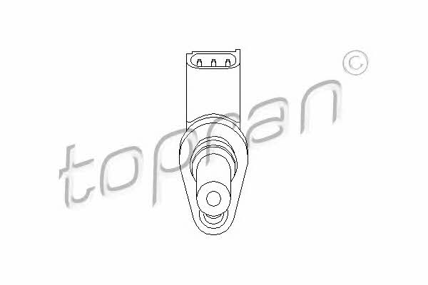 Topran 302 667 Camshaft position sensor 302667