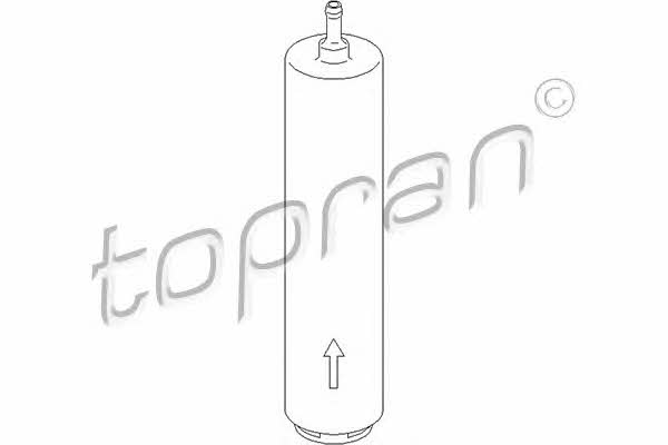 Topran 500 998 Fuel filter 500998