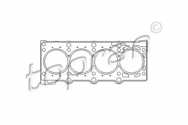 Topran 501 116 Gasket, cylinder head 501116