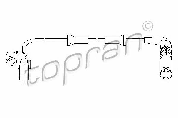 Topran 501 235 Sensor, wheel speed 501235