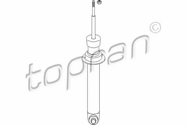 Topran 501 637 Rear oil and gas suspension shock absorber 501637