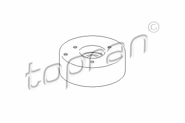 Topran 400 006 V-ribbed belt tensioner (drive) roller 400006