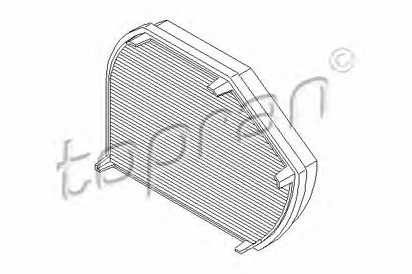 Topran 400 202 Filter, interior air 400202