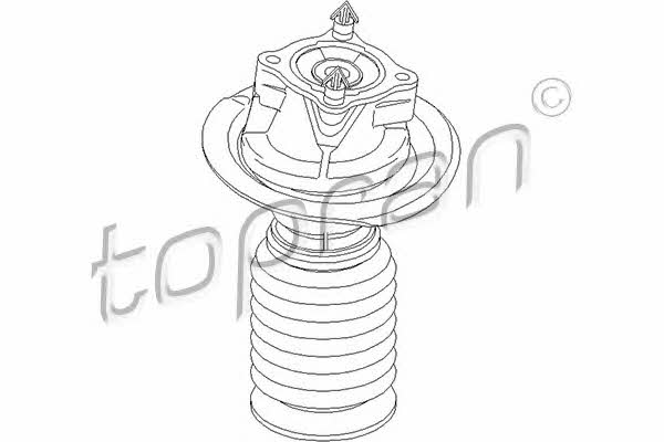 Topran 400 600 Strut bearing with bearing kit 400600