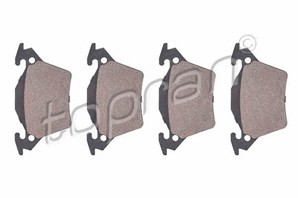 Topran 400 709 Brake Pad Set, disc brake 400709