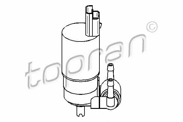 Topran 700 132 Glass washer pump 700132