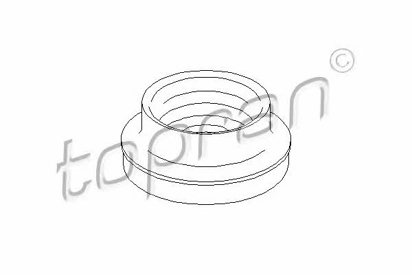 Topran 401 326 Strut bearing with bearing kit 401326