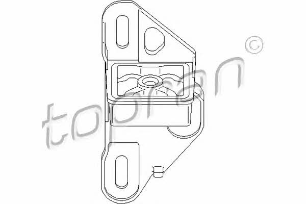 Topran 700 619 Exhaust mounting bracket 700619