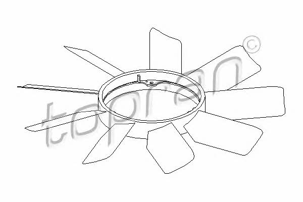 Topran 401 467 Fan impeller 401467