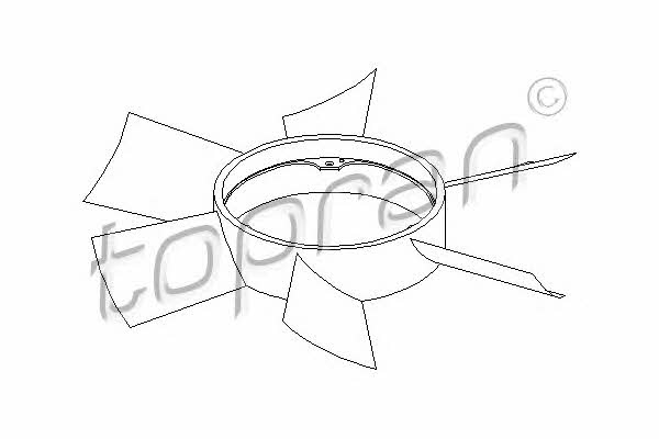 Topran 401 470 Fan impeller 401470