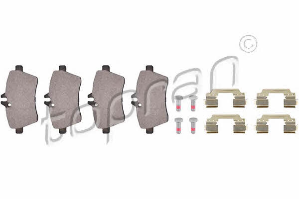 Topran 401 648 Brake Pad Set, disc brake 401648