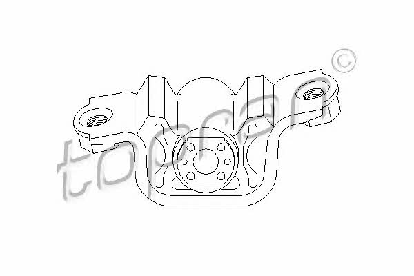 Gearbox mount Fiat Ducato: 720382 Topran Gearbox mount rear