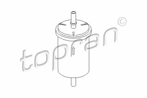 Topran 720 937 Fuel filter 720937