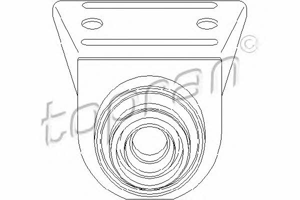 Topran 401 839 Driveshaft outboard bearing 401839 401839 Topran Driveshaft outboard bearing