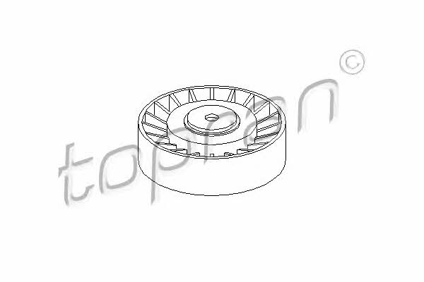 Topran 107 336 V-ribbed belt tensioner (drive) roller 107336