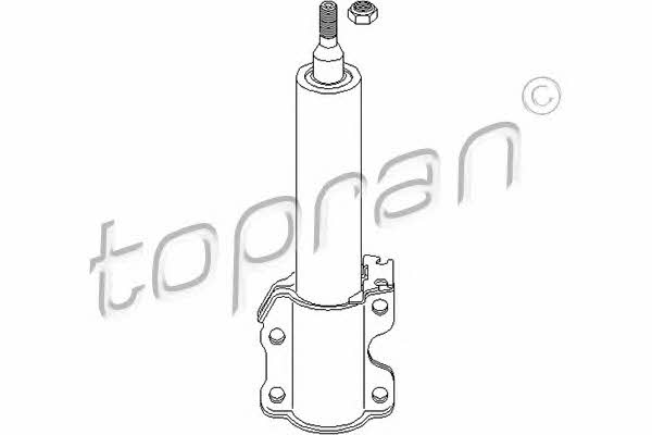 Topran 401 985 Front oil and gas suspension shock absorber 401985