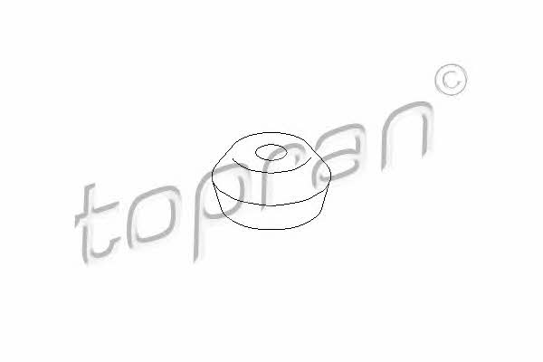 Topran 107 657 Rear shock absorber support 107657