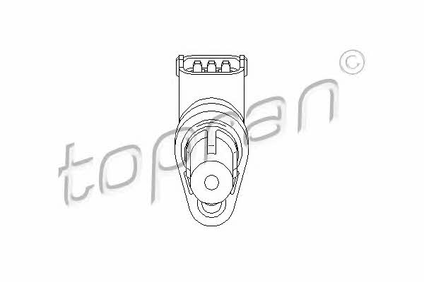 Topran 407 868 Camshaft position sensor 407868