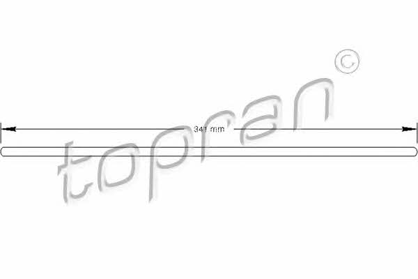 Gear shift rod Topran 100 074