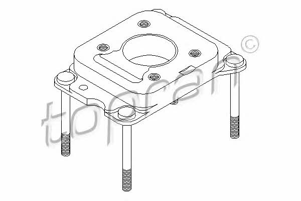 Topran 100 621 Flange Plate, parking supports 100621