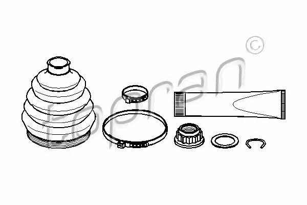 Topran 108 209 Bellow set, drive shaft 108209