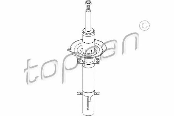 Topran 108 272 Front oil and gas suspension shock absorber 108272