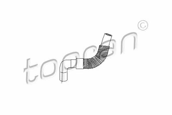 Coolant hose Topran 108 309