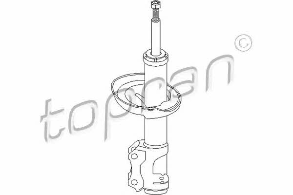 Topran 108 364 Front oil and gas suspension shock absorber 108364