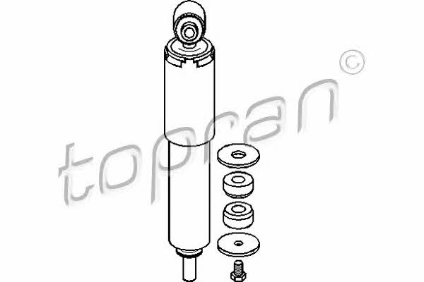 Topran 108 365 Rear oil and gas suspension shock absorber 108365