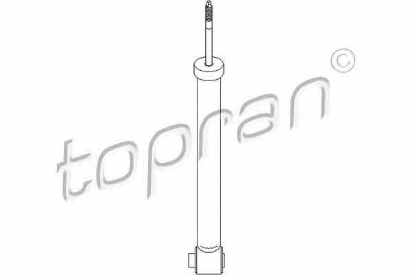 Topran 108 373 Rear oil and gas suspension shock absorber 108373