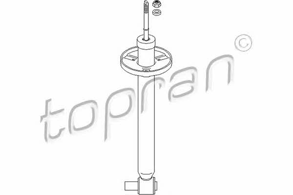 Topran 108 377 Rear oil and gas suspension shock absorber 108377