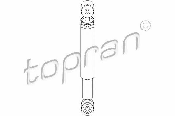 Topran 108 378 Rear oil and gas suspension shock absorber 108378