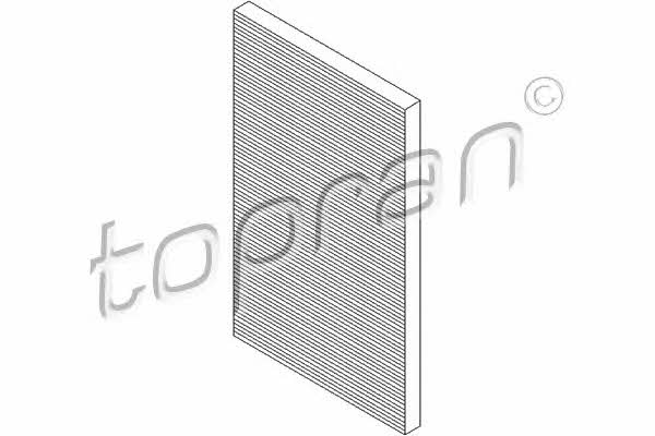Topran 108 410 Activated Carbon Cabin Filter 108410