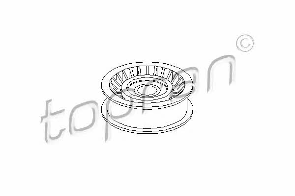Topran 407 876 V-ribbed belt tensioner (drive) roller 407876