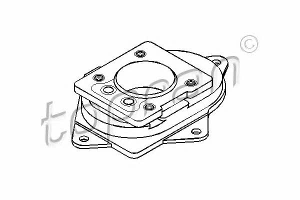 Topran 100 963 Flange Plate, parking supports 100963