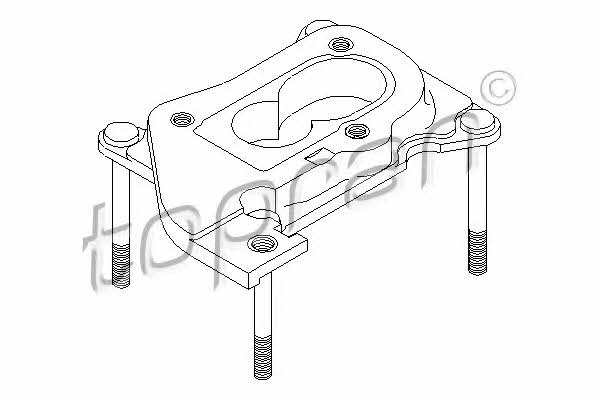 Topran 101 003 Flange Plate, parking supports 101003
