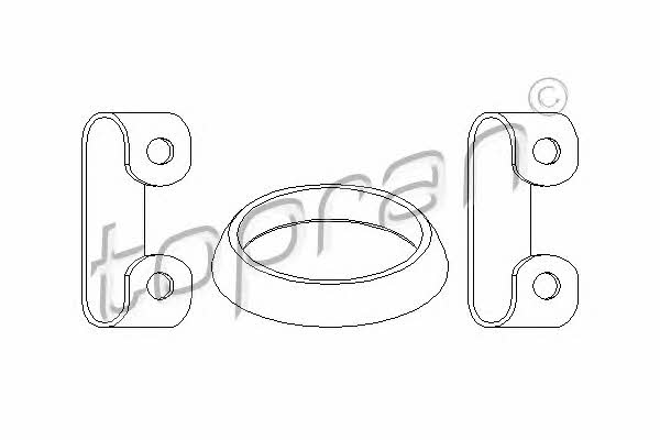 Exhaust mounting kit Topran 102 539