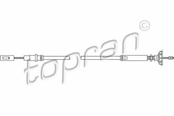 Topran 102 646 Clutch cable 102646