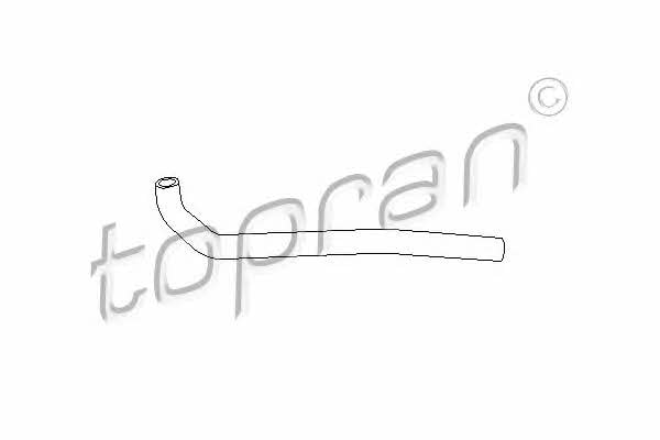 Coolant hose Topran 102 723