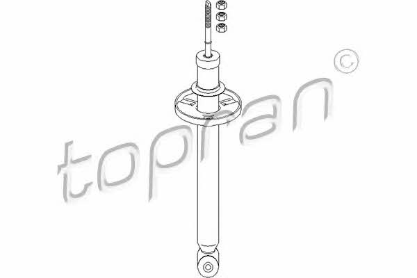 Topran 103 061 Rear oil and gas suspension shock absorber 103061