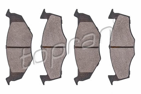 Topran 108 506 Brake Pad Set, disc brake 108506