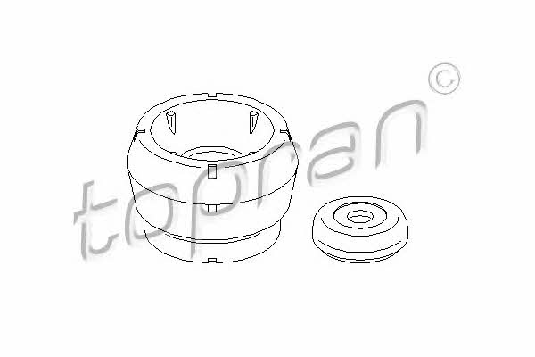 Topran 108 561 Strut bearing with bearing kit 108561
