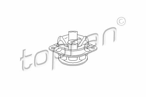 Topran 108 905 Gearbox mount left, right 108905
