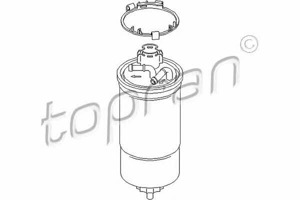 Topran 109 004 Fuel filter 109004